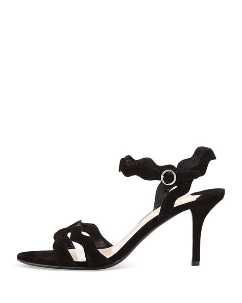 prada suede wavy strap sandal|Prada Suede Wavy.